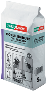 Colle enduit tous travaux - 5kg